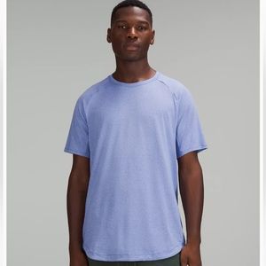 Men’s Lululemon Drysense Shirt-Heathered Wild Indigo